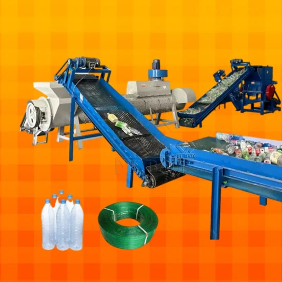 Big Capacity 1500kg/Hr Pet Bottle Recycling Wash Line